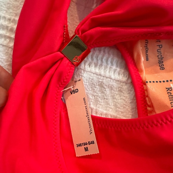 VS Coral Cheeky Bikini Bottom - Picture 2 of 6